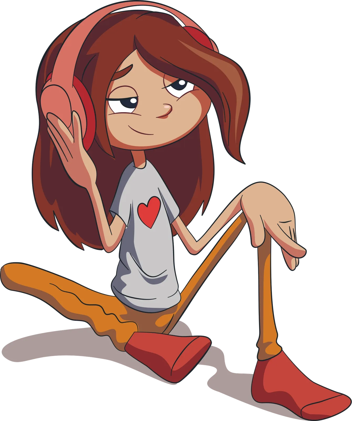 Suzie w słuchawkach